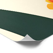 Poster Illustration Bold Tulip (Coin)