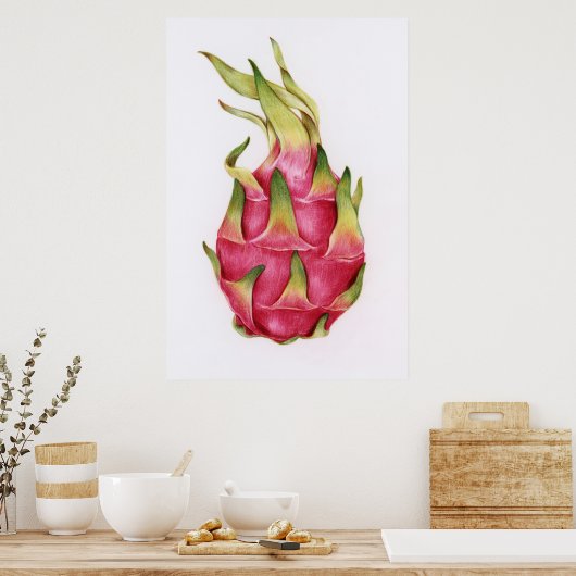 Poster Illustration botanique (Cuisine)