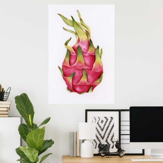 Poster Illustration botanique (Bureau à domicile)