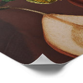 Poster Illustration botanique Collage Déesse Vénus (Coin)