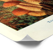 Poster Illustration botanique vintage (Coin)