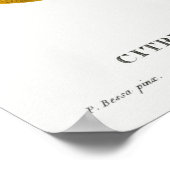 Poster Illustration botanique vintage (Coin)