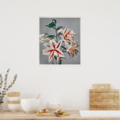 Poster Illustration botanique vintage (Cuisine)