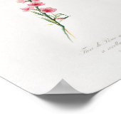 Poster Illustration botanique vintage (Coin)