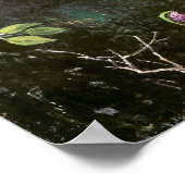 Poster Illustration botanique vintage (Coin)