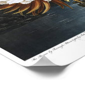 Poster Illustration botanique vintage (Coin)