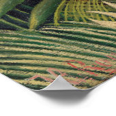 Poster Illustration botanique vintage (Coin)