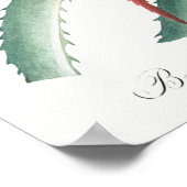 Poster Illustration botanique vintage (Coin)