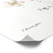 Poster Illustration botanique vintage (Coin)