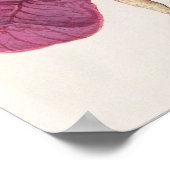 Poster Illustration botanique vintage (Coin)