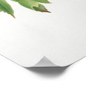 Poster Illustration botanique vintage (Coin)