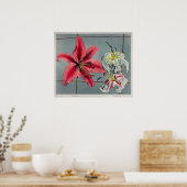 Poster Illustration botanique vintage (Cuisine)