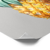 Poster Illustration botanique vintage (Coin)