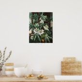 Poster Illustration botanique vintage (Cuisine)