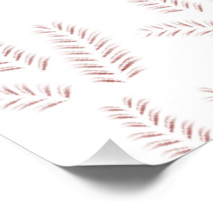 Poster Illustration botanique vintage - Art floral élégan