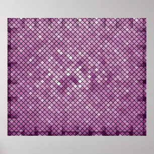 Poster Illustration carbone arrière - plan avec un cadre 