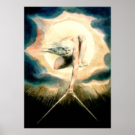 Poster Illustration célèbre de William Blake (Devant)