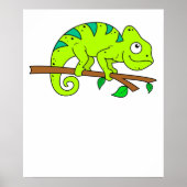 Poster Illustration Chameleon (Devant)
