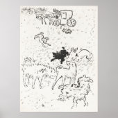 Poster Illustration Chiens (Devant)