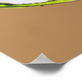 Poster Illustration citronnelle aquarelle (Coin)