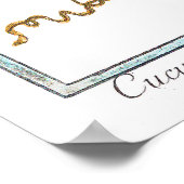 Poster Illustration Citrouille vintage par Giorgio Bonell (Coin)