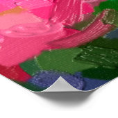 Poster Illustration colorée arrière - plan avec différent (Coin)