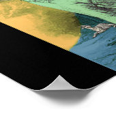 Poster Illustration couleur d'Esmeralda (Coin)