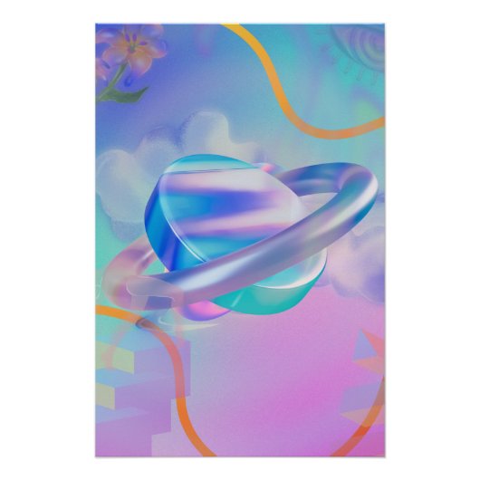 Poster Illustration créative (Devant)