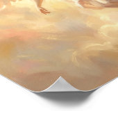 Poster Illustration d'ange Peinture céleste douce (Coin)