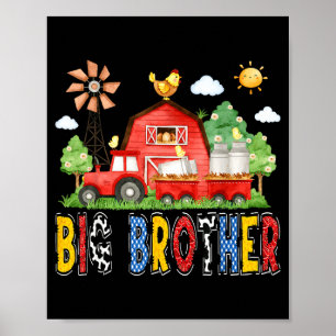 Poster Illustration d'anniversaire du camion de Big Broth