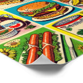 Poster Illustration de bande dessinée vintage (Coin)