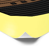 Poster Illustration de bateau pirate (Coin)