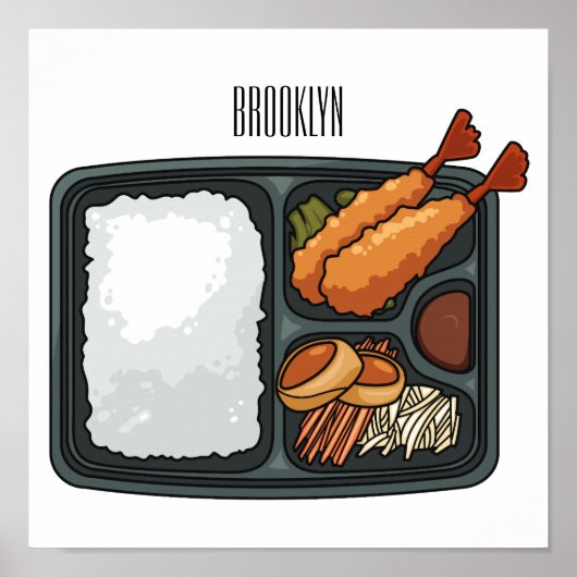 Poster Illustration de Bento (Devant)