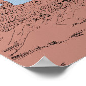 Poster Illustration de Bluff, Utah (Coin)