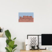 Poster Illustration de Bluff, Utah (Bureau à domicile)