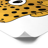 Poster Illustration de boxfish jaune (Coin)