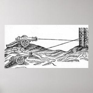 Poster Illustration de Cannon Fire