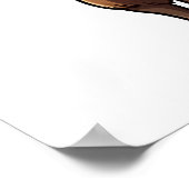 Poster Illustration de cerf de dessin (Coin)