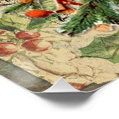 Poster Illustration de charme de l'arbre de Noël (Coin)