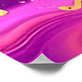 Poster Illustration de cheval vibrant abstrait (Coin)