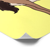 Poster Illustration de chèvre de Mouflon (Coin)