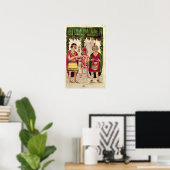 Poster Illustration de Cincheroca (Bureau à domicile)