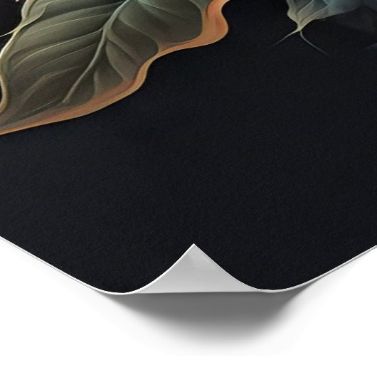 Poster Illustration de collage de papillon créatif (Coin)