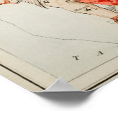 Poster Illustration de constellation vintage (Coin)