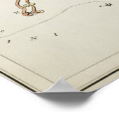 Poster Illustration de constellation vintage (Coin)