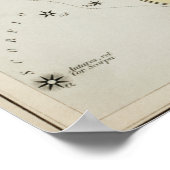 Poster Illustration de constellation vintage (Coin)