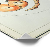 Poster Illustration de constellation vintage (Coin)