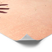 Poster Illustration de conte de fée rose pour enfants (Coin)