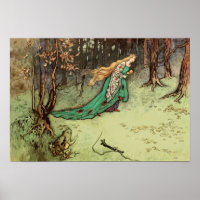 Illustration de conte de fées vintages