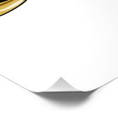 Poster Illustration de corne française (Coin)